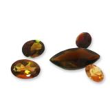 5pc Yellow Tanzanite Stones