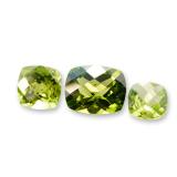 3pc Peridot Gemstones