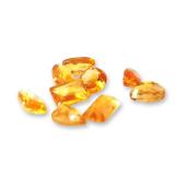 9pc Citrine Gemstones in Various Shapes