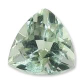 Mint Green Trillion Cut Loose Aquamarine