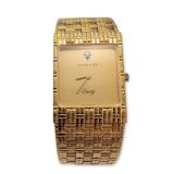 Wittnauer Cosmopolitan Quarz Water Resistant Gold Plated Dress Watch