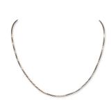 Italian Sterling Silver Box Chain Necklace