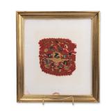 Egyptian Coptic Woven Wool and Linen Textile Fragment