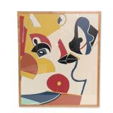 Knox Martin (American, 1923-2022) Serigraph, Abstract Composition, Signed