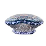 Saint-Louis France Crystal Millefiori Limited Edition Paperweight, Basket of Flowers