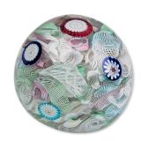John Schneider 1981 Art Glass Scramble Paperweight