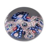 Baccarat Antique Garland Millefiori Paperweight