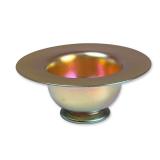 Steuben Art Nouveau Gold Aurene Glass Dish
