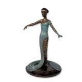 Erte (Russian/French, 1892-1990), Art Deco Bronze Sculpture, La Merveilleuse, Signed & Numbered