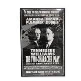 Tennessee Williams Two-Character Play Poster