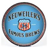 Neuweilers Famous Brews 1930s Serving Tray BLUE