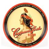 Chippewa Pride Beer LEINENKUGEL 1930s Tray OUTSTANDING