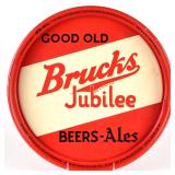 Brucks Jubilee Beers-Ales 1940s Serving Tray 86 YEARS