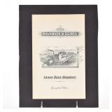 Kalmbach and Geisel Brewery Pre-Prohibition Ad SPRINGFIELD MASS RARE