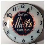 Hulls Call For Beer Ale Telechron Illuminated RPG Clock OUTSTANDING