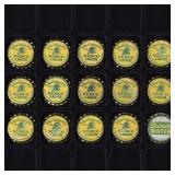 NEBCO Lager Beer 1930s Cork-Backed Bottle Caps Lot of 14 Plus 1 RARE