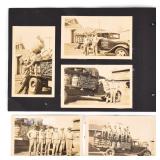 South Bergen Distributing 1930s Scrapbook Photos Lot of 9