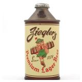 Zieglers Premium Lager Beer Cone Top 189-30