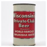 Wisconsins Private Club Beer Flat Top FOX HEAD FLORIDA LID 146-31