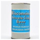 Wisconsins Private Club Beer Flat Top FOX HEAD 146-32