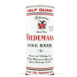 Wiedemanns Fine Beer 16 Ounce Pull Tab VANITY LID 169-8 OUTSTANDING