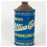 Utica Club Sparkling Ale Quart Cone Top 220-8 RARE