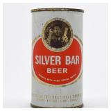 Silver Bar Beer Flat Top PALER GOLD METALLIC SILVER BAR LID 134-11