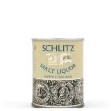 Schlitz Malt Liquor 8 Ounce Pull Tab 1968 Copyright EMBOSSED 30-1 EXCELLENT