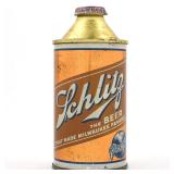 Schlitz Beer Cone Top NO ALC NO DISTRIBUTOR 183-28