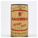 Sagres Export Beer Portuguese Guinea Flat Top