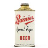 Rainier Special Export Beer Cone Top NO ALC STATEMENT 180-12 EXCELLENT