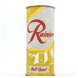 Rainier Jubilee 16 Ounce Flat Top NORTHWEST ATTRACTIONS Yellow Enamel UNLISTED EXCELLENT