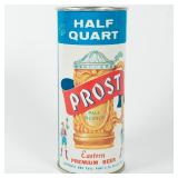 Prost Pale Pilsner Half Quart Flat Top Beer Can CHICAGO 234-5 EXCELLENT