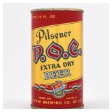 POC Extra Dry Pilsener Beer Flat Top 116-10 OUTSTANDING