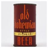 Old Bohemian Style Pilsner Beer Long Opener Flat Top MAROON 104-34 OI 585