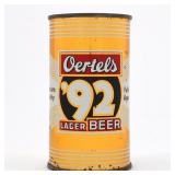 Oertels 92 Lager Beer Flat Top KY TAX LID 104-2