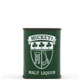 Mickeys Malt Liquor 8 Ounce Flat Top 242-2 EXCELLENT