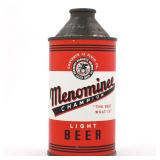 Menominee Champion Light Beer Cone Top IRTP 173-18 OUTSTANDING