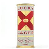 Lucky Lager 16 Ounce Flat Top SAN FRANCISCO 232-12 OUTSTANDING