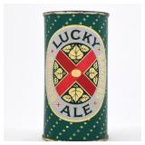 Lucky Bankers Ale 11 Ounce Flat Top ENAMEL GREEN 93-5
