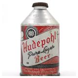 Hudepohl Pure Lager Beer Crowntainer TOUGH OD PAINTOVER? 195-24