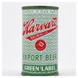 Harvard Green Label Export Beer Bank Lid Flat Top KEGLINED BACK 80-37