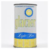 Glacier Light Beer TAB SHEET Rolled as Flat Top 70-3