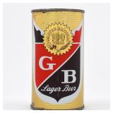 GB Gold Bond Lager Beer Flat Top CUMBERLAND 71-23