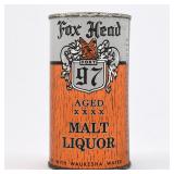 Fox Head Foxy 97 Malt Liquor Flat Top L66-18 FOX HEAD UNLISTED EXCELLENT