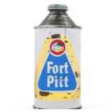 Fort Pitt Beer Cone Top 163-15 3 LINE MANDATORY