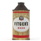 Fitgers Beer Cone Top 162-18 SCARCE WHITE TEXT