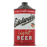 Edelweiss Light Beer Quart Cone Top IRTP NO ALC STATEMENT 207-13