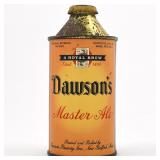 Dawsons Master Ale High Profile Cone Top SHORT 1ST LINE 158-30