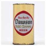 Dawson Gold Crown Beer Flat Top 53-22 EXCELLENT